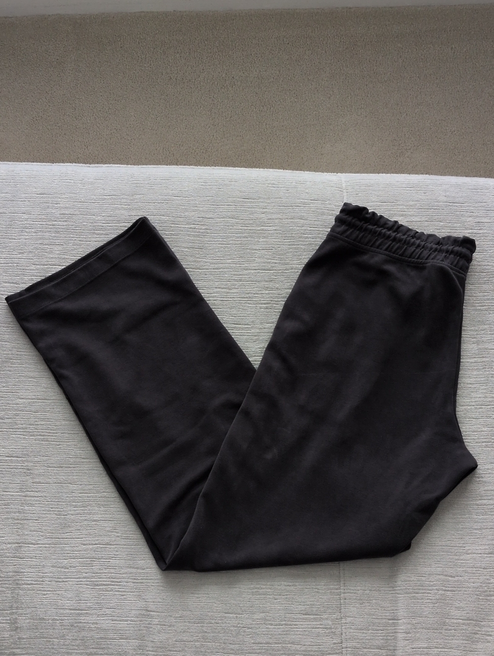 Athleta Seasoft Mid Rise Straight Pant Black